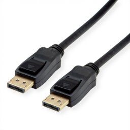 Cablu Displayport v1.4 8K60Hz/4K120Hz T-T negru 1m, Value 11.99.5810