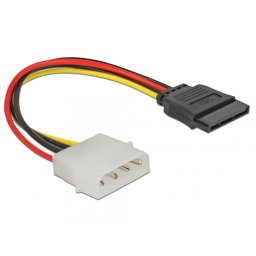 Cablu de alimentare SATA la Molex M-T 12cm, Delock 60100