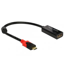 Adaptor Displayport la USB tip C M-T 4K 60 Hz, Delock 63928