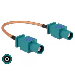 Cablu antena FAKRA Z plug la FAKRA Z plug RG-316 15cm, Delock 89662