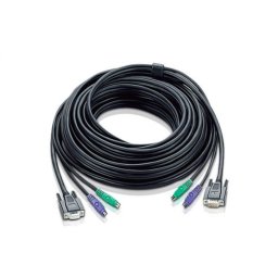Cablu VGA pentru KVM PS/2 20m, ATEN 2L-1020P/C