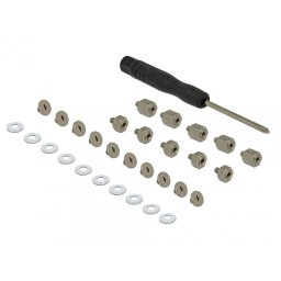 Set 31 piese (Suruburi) pentru montarea SSD-ului M.2, Delock 18288