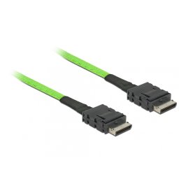 Cablu OCuLink PCIe SFF-8611 la OCuLink SFF-8611 1m, Delock 85214
