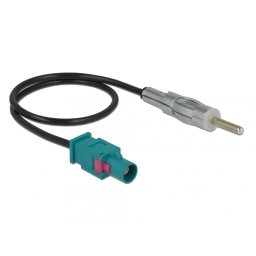 Cablu antena FAKRA Z la DIN plug RG-174 32cm, Delock 85720