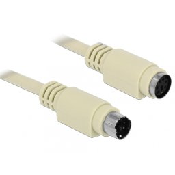 Cablu prelungitor PS/2 T-M 1.8m, Delock 85805