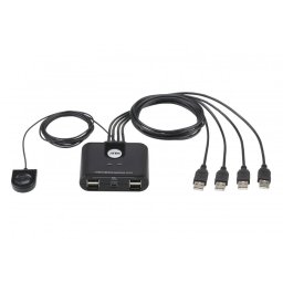 Switch USB 2.0 4 PC x 4 periferica, ATEN US424