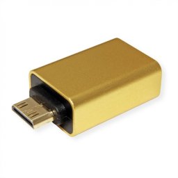 Adaptor mini HDMI-C la HDMI-A GOLD 4K60Hz, Roline 12.03.3154*