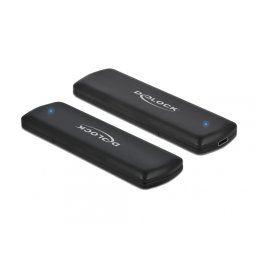 Rack extern USB-C la M.2 NVMe PCIe SSD Toolless, Delock 42615
