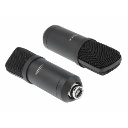 Microfon profesional USB pentru podcasting si jocuri, Delock 66300