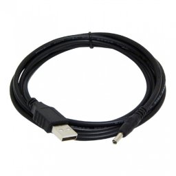 Cablu de alimentare USB la DC 3.5 x 1.35 mm 1.8m, Gembird CC-USB-AMP35-6