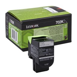 CARTUS TONER BLACK RETURN NR.702K 70C20K0 1K ORIGINAL LEXMARK CS310N