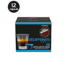 12 Capsule Caffe Vergnano Decaffeinato - Compatibile Dolce Gusto