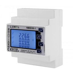 Contor electric inteligent Lumel NMID30-1, certificat MID, Modbus RS485, intrare 1/5A