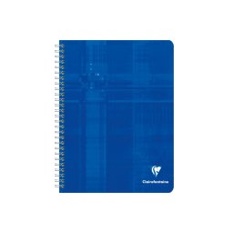 Caiet cu spira Clairefontaine 17 x 22 cm, matematica