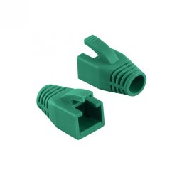 Manson cablu retea diametru max 8mm verde, Logilink MP0035G