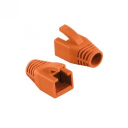 Manson cablu retea diametru max 8mm portocaliu, Logilink MP0035O