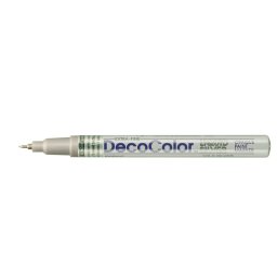 Marker cu vopsea 0.8 mm MARVY 120, argintiu, 12 buc/set