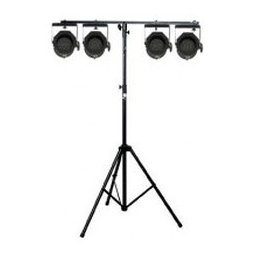 Stairville LED PAR 36 Black Bundle