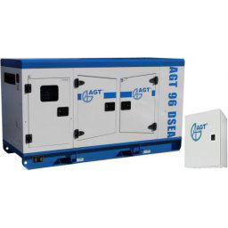 Generator cu pornire automata AGT 96 DSEA ATS 97 S/24 , putere 94 kVA , racire cu lichid , bujii incandescente si preincalzire lichid