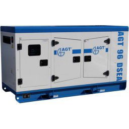 AGT 72 DSEA Generator curent trifazat , putere maxima 69 kVA , motor diesel 4 cilindri , cu preincalzire lichid, carcasa insonorizata