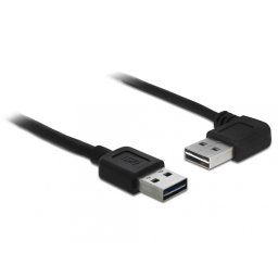 Cablu EASY-USB 2.0-A T-T 1m unghi, Delock 83464