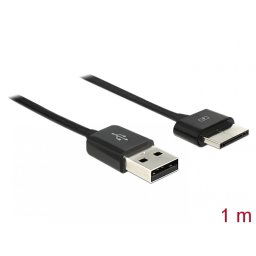 Cablu USB 2.0 date si alimentare tableta ASUS Eee Pad 36 pini 1m Negru, Delock 83555