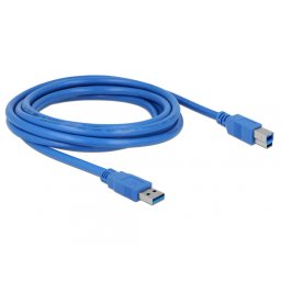 Cablu USB-B 3.0 la USB A T-T 3m, Delock 82581