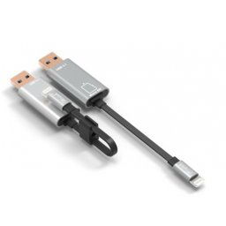 Cablu iPhone Lightning la USB tip A + cititor de carduri 15cm, KIPOD39