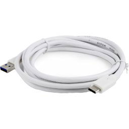 Cabluri USB 3.0 tip A la USB tip C T-T 1.8m Alb, Gembird CCP-USB3-AMCM-6-W