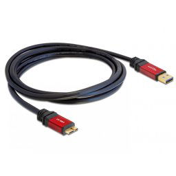 Cablu USB 3.0 la micro USB-B T-T 3m Premium, Delock 82762