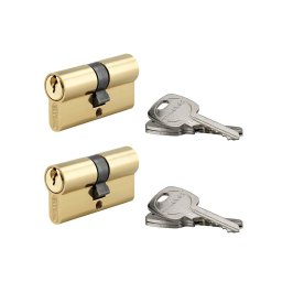 Set 2 cilindri 30 x 30 mm, standard, STD, 6 chei, THIRARD