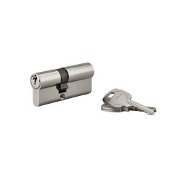 Cilindru 30 x 40 mm, standard, cama UNI (redusa), nichelat, STD, 3 chei