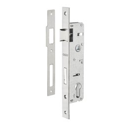 Broasca usa intrare, ingropata, 30 x 85 mm, pt. cilindru profil european, contraplaca inox, zincat - pt. usa termopan, THIRARD