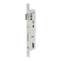 Broasca usa intrare, ingropata, 25 x 92 mm, pt. cilindru profil european, fara contraplaca, pt. usa termopan, THIRARD
