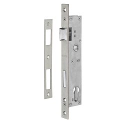 Broasca usa intrare, ingropata, 24 x 92 mm, pt. cilindru profil european, zincat - potrivita pt. usa termopan, THIRARD