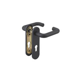 Manere cu placi, pentru broasca ingropata rezistenta la temperaturi inalte, 65 x 72 mm