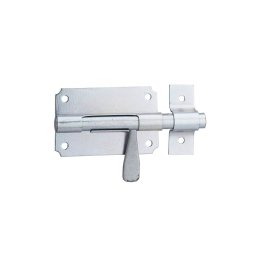 Zavor usa sau poarta, aplicat, bolt rotund 12 mm, zincat, THIRARD