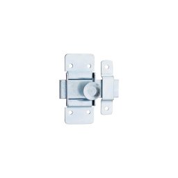 Zavor usa mobilier, aplicat, 30 mm, cu bolt plat, zincat, THIRARD