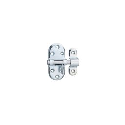 Zavor usa mobilier, aplicat, bolt rotund 7 mm, zincat, THIRARD