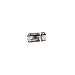 Zavor usa mobilier, aplicat, 45 mm, bolt plat, nichel satinat, THIRARD
