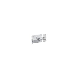 Zavor usa mobilier, aplicat, 75 mm, bolt plat, cromat, THIRARD