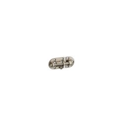 Zavor usa mobilier, aplicat, 75 mm, bolt rotund 8 mm, nichel satinat, THIRARD
