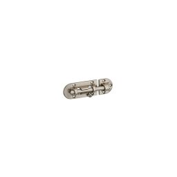 Zavor usa mobilier, aplicat, 100 mm, bolt rotund 8 mm, nichel satinat, THIRARD