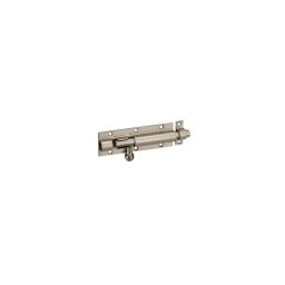 Zavor usa mobilier, aplicat, 100 mm, bolt rotund 10 mm, nichel satinat, THIRARD