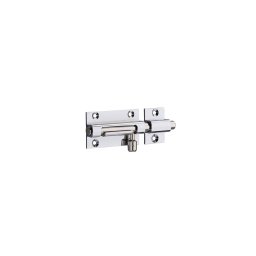 Zavor usa mobilier, aplicat, 70 mm, bolt rotund 8 mm, alama cromata, THIRARD