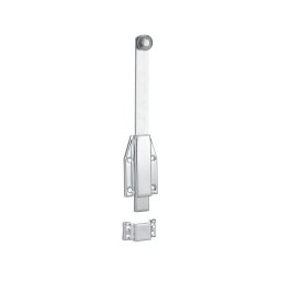 incuietoare usa, zavor vertical, 250 mm, alb zincat, THIRARD