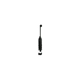 incuietoare usa RUSTIQUE, zavor vertical, 305 mm, negru lacuit, THIRARD