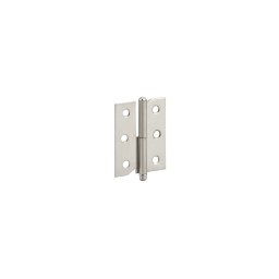 Balamale usi, 50 x 40 mm, stanga, nichelate