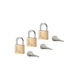 Set 3 lacate cu cheie, TYPE 1, 30 mm, deschidere cu 6 chei, THIRARD