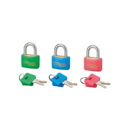 Set 3 lacate cu cheie, THIRARD COLOR, 30 mm, deschidere cu 6 chei, THIRARD